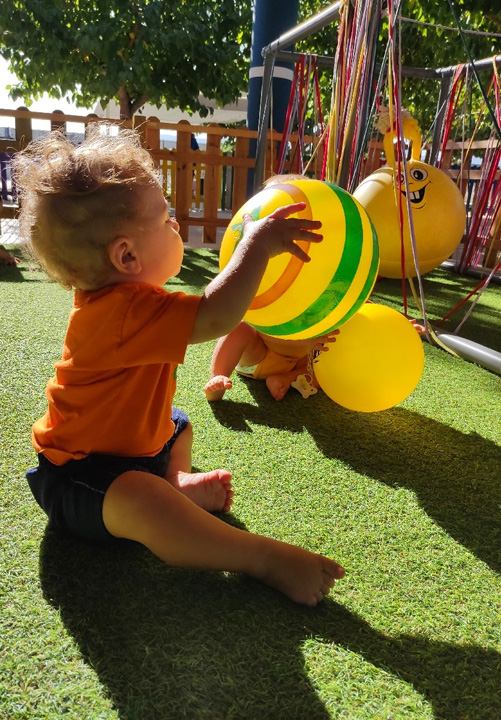 Primeras sensaciones en el Centro de Educación Infantil AEPIO (Murcia)