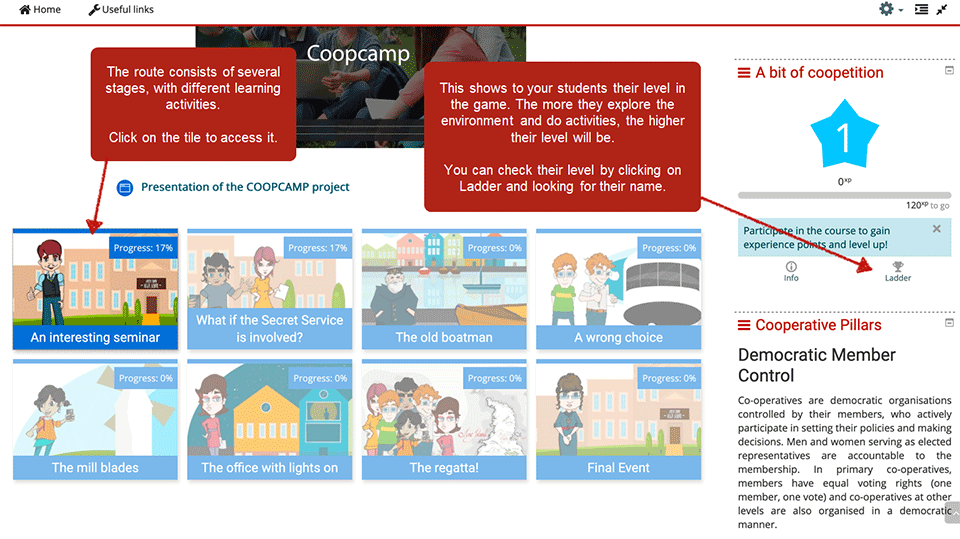 El espíritu cooperativo se potencia en las escuelas a través de COOPCAMP