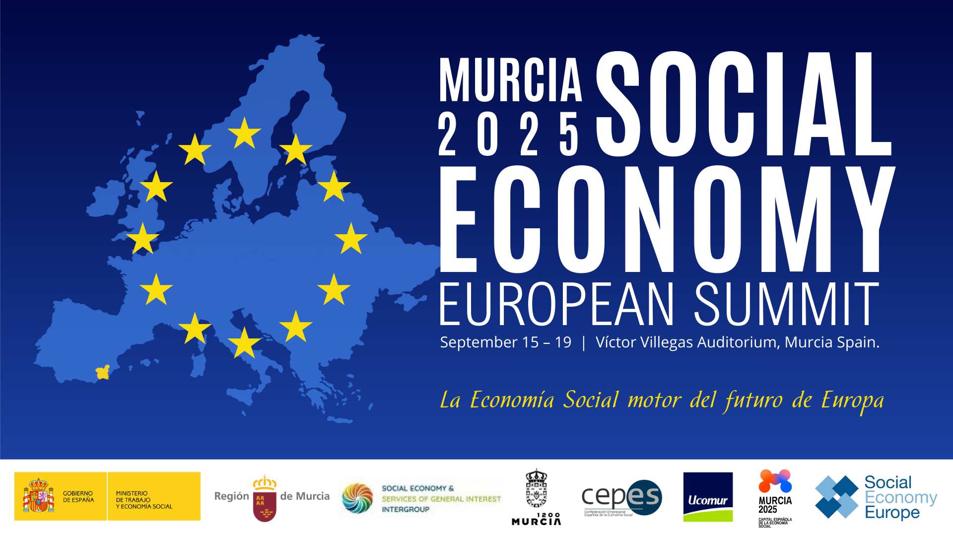Ucoerm refuerza su compromiso con la Economía Social en la Cumbre Europea Murcia 2025
