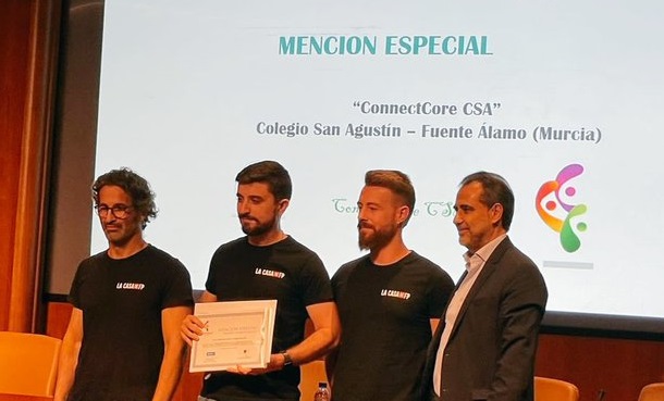 CSA Escuela Cooperativa, de Fuente Álamo, premio y mención especial por el fomento del emprendimiento cooperativo en la escuela