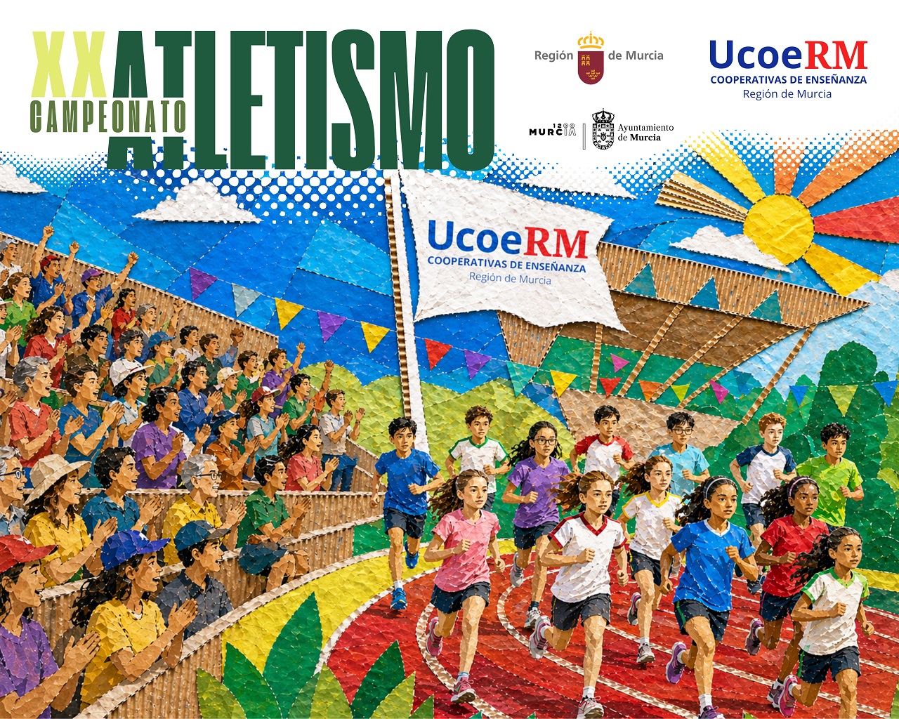 UCOERM celebra el XX Campeonato de Atletismo los días 7 y 8 de mayo