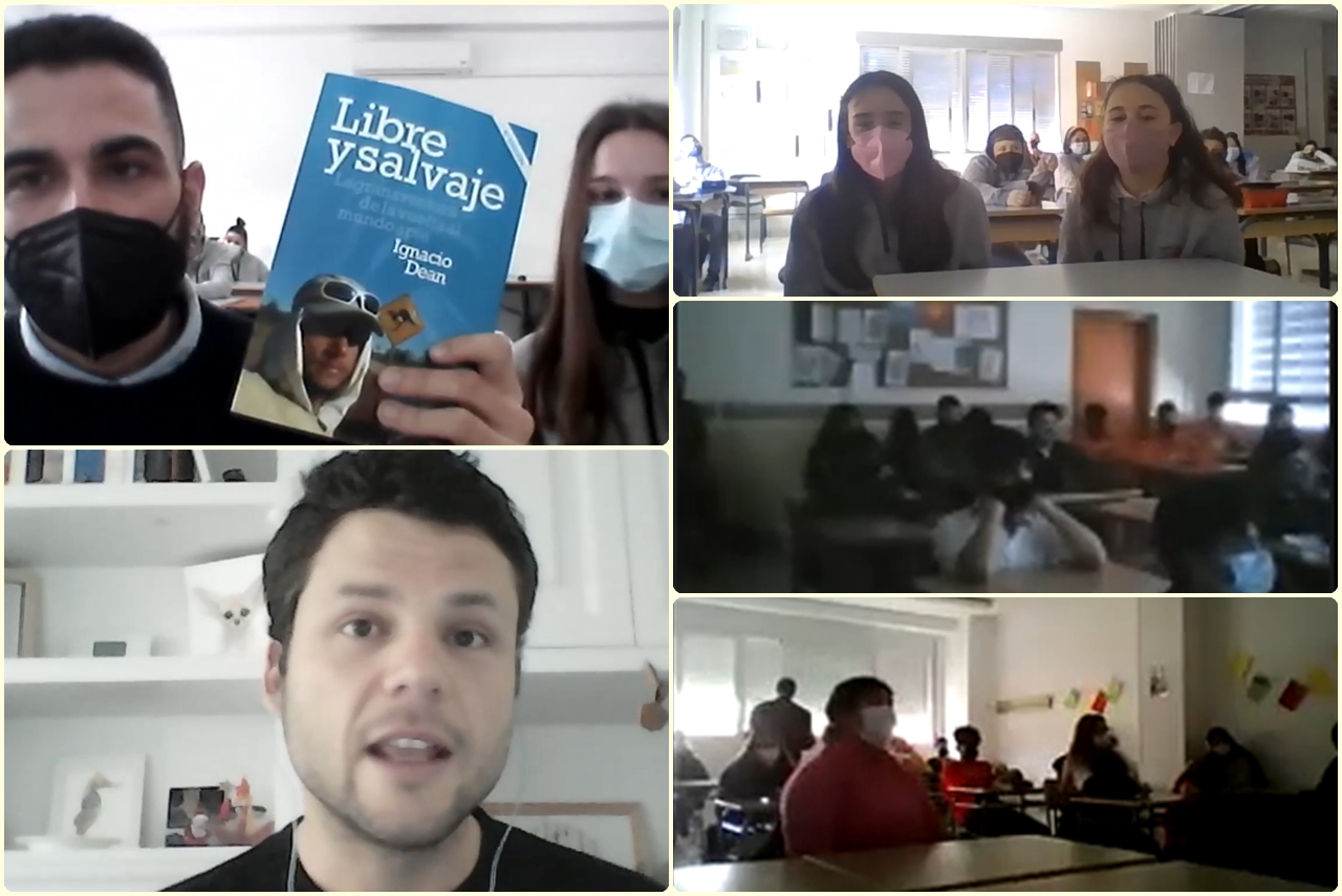 El pasado martes tuvo lugar un encuentro virtual de jóvenes murcianos con Nacho Dean